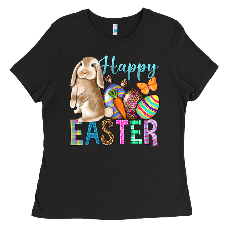 Happy Easter Bunny Ladies Tee by BundleAndBundleShop | Teevron