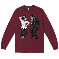 Burgundy pulp frankenstein Long Sleeve Tee - tuanDangUi