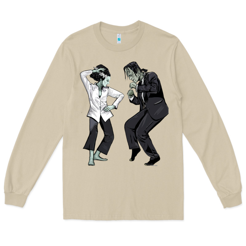 Pulp Frankenstein Long Sleeve Tee by tuanDangUi | Teevron