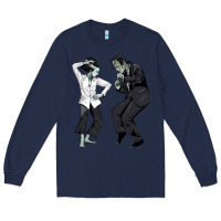 Navy pulp frankenstein Long Sleeve Tee - tuanDangUi
