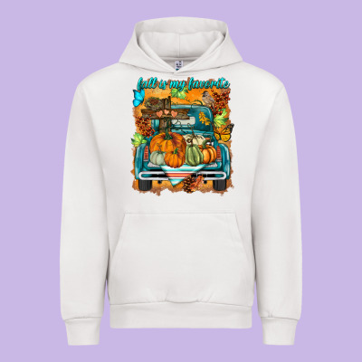 Fall Is My Favorite Urban Hoodie Designed By Barkaloodesign