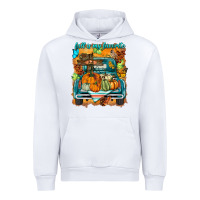 White fall is my favorite Urban Hoodie - BarkalooDesign