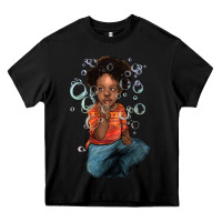 Black afro black boy Heavy Core Tee - NancyCooperArtShop