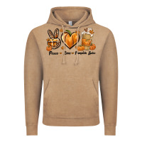 Vintage Coffee Peace Love Pumpkin Spice Vintage Hoodie - texasbilliewilder