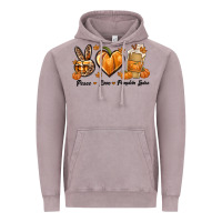 Vintage Zinc Peace Love Pumpkin Spice Vintage Hoodie - texasbilliewilder