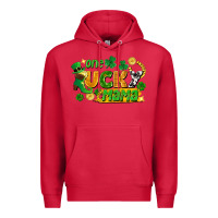 Cardinal one lucky mama Premium Hoodie - FaDigitalArtStudio