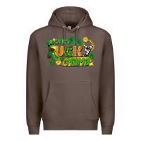 Coffee one lucky mama Premium Hoodie - FaDigitalArtStudio