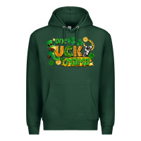 Sports Green one lucky mama Premium Hoodie - FaDigitalArtStudio
