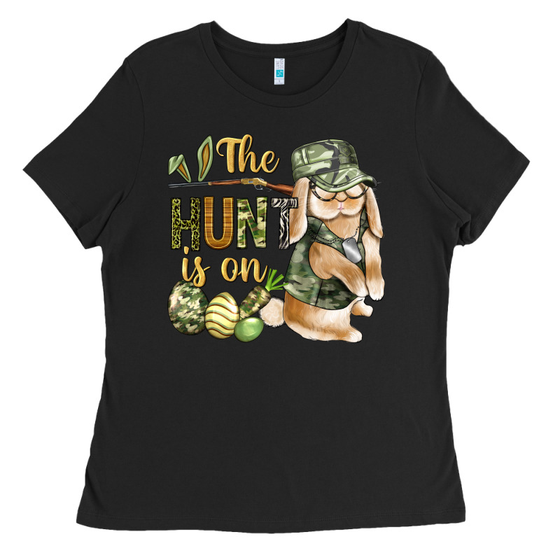 The Hunt Is On Ladies Tee by BundleAndBundleShop | Teevron