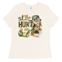 Bone The Hunt Is On Ladies Tee - BundleAndBundleShop