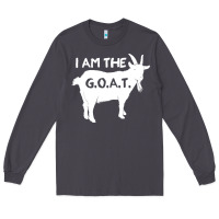 Smoke i am the g.o.a.t. greatest of all time athletics g Long Sleeve Tee - tuanDangUi