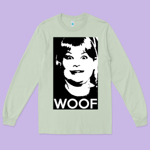 Buzz Your Girlfriend   Woof! Long Sleeve Tee Designed By Tuandangui