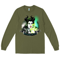 Army Green maleficent Long Sleeve Tee - tuanDangUi