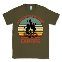 Army Green Master Of The Camfire Classic Tee - Bettercallsaul