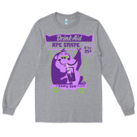 Heather Grey ape grape Long Sleeve Tee - tuanDangUi
