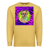 Antique Gold Halloween Cairn Terrier Dog Premium Sweatshirt - LillyAllenDesigns