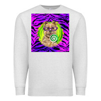 Oatmeal Heather Halloween Cairn Terrier Dog Premium Sweatshirt - LillyAllenDesigns