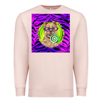 Pale Pink Halloween Cairn Terrier Dog Premium Sweatshirt - LillyAllenDesigns