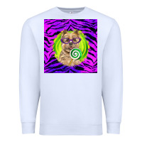 White Halloween Cairn Terrier Dog Premium Sweatshirt - LillyAllenDesigns
