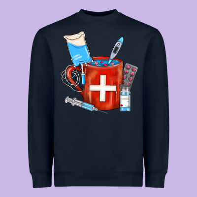 Nurse Coffee Mug Heavyweight Sweatshirt Designed By Fadigitalartstudio