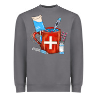 Storm Nurse Coffee Mug Heavyweight Sweatshirt - FaDigitalArtStudio
