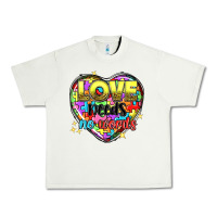 Pistachio love needs no words Urban Heavy Tee - NancyCooperArtShop