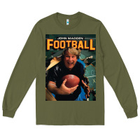 Army Green john madden football Long Sleeve Tee - tuanDangUi