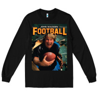 Black john madden football Long Sleeve Tee - tuanDangUi