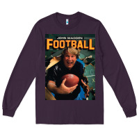 Plum john madden football Long Sleeve Tee - tuanDangUi