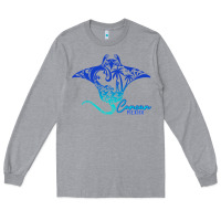 Heather Grey Cancun Sea Stingray Mexico Matching Family Vacatio Long Sleeve Tee - tuanDangUi