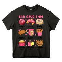 Asphalt god says i am mexican pan dulce Heavy Core Tee - MaliasSmallBusiness