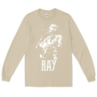 Mushroom ray lamontagne   white stencil 1 Long Sleeve Tee - tuanDangUi