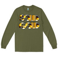 Army Green solid gold 1980s tv show pop music Long Sleeve Tee - tuanDangUi