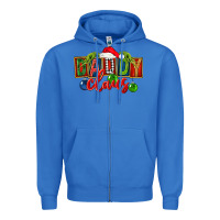True Royal Christmas daddy Claus Zipper Hoodie - FaDigitalArtStudio