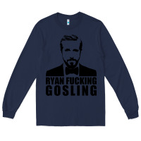 Navy ryan fucking gosling Long Sleeve Tee - tuanDangUi