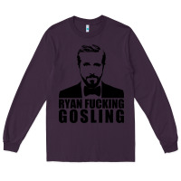 Plum ryan fucking gosling Long Sleeve Tee - tuanDangUi