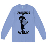 Colony Blue lawrence welk   name   the black stencil Long Sleeve Tee - tuanDangUi