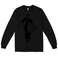 Black lawrence welk   no name   the black stencil Long Sleeve Tee - tuanDangUi