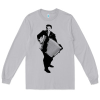 Moon Dust lawrence welk   no name   the black stencil Long Sleeve Tee - tuanDangUi