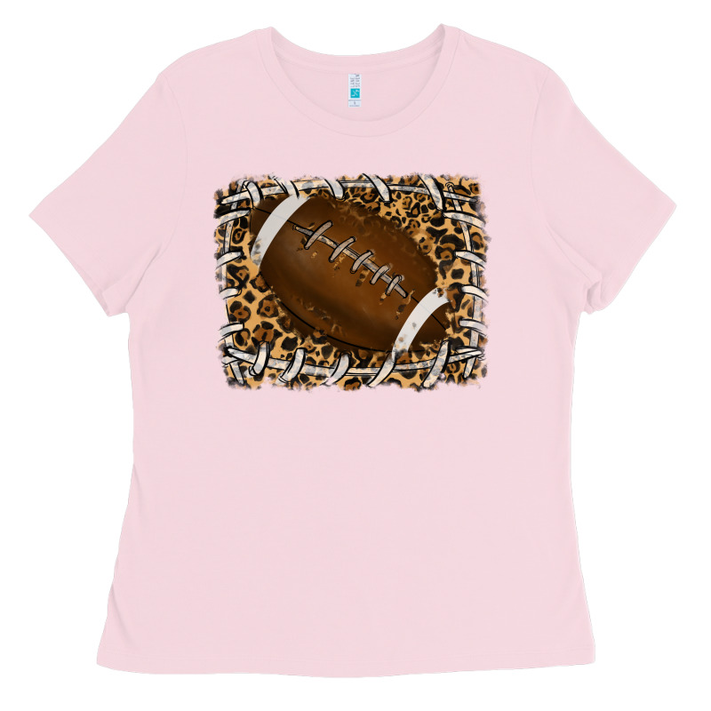 Leopard American Football Backround Ladies Tee by RanaPortraitStore | Teevron