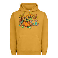 Pigment Peanut Butter hello fall pumpkin Urban Hoodie - BarkalooDesign
