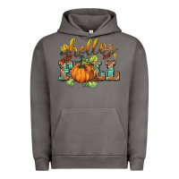 Pigment Tornado hello fall pumpkin Urban Hoodie - BarkalooDesign