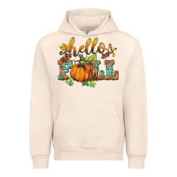 Sandshell hello fall pumpkin Urban Hoodie - BarkalooDesign