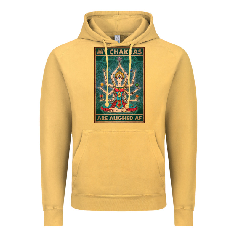 My Chakras Are Aligned Af Vintage Yoga Meditation Vintage Hoodie by tuanDangUi | Teevron
