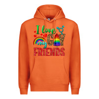 Carrot I Love My Gay Friends Premium Hoodie - BundleAndBundleShop