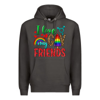 Smoke I Love My Gay Friends Premium Hoodie - BundleAndBundleShop