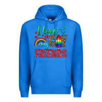 True Royal I Love My Gay Friends Premium Hoodie - BundleAndBundleShop