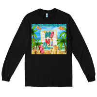 Black summer mini Long Sleeve Tee - TumblerDesignByShophia