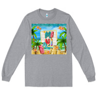 Heather Grey summer mini Long Sleeve Tee - TumblerDesignByShophia