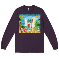 Plum summer mini Long Sleeve Tee - TumblerDesignByShophia